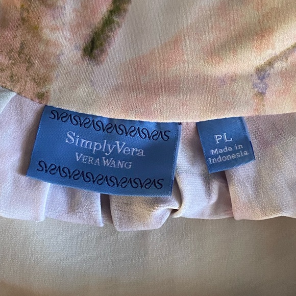 Vera Wang Kohl's Tan and Cream Midi Sundress for Wedding Guest - Picture 12 of 12